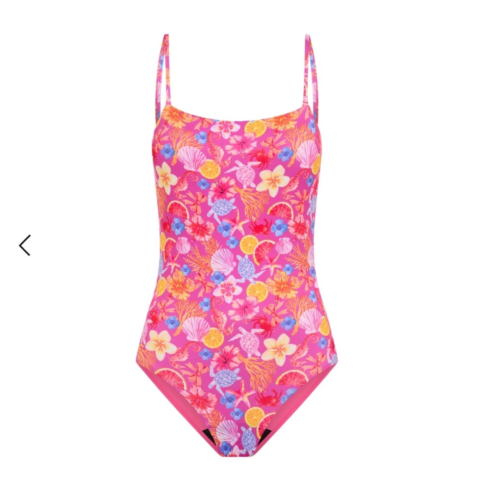 NWT Modibodi Teen Period Swimsuit, One Piece, Tropicana Crush,‎ Size Y10-12